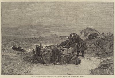 Exposición de Invierno de Arte Británico Moderno, Barco Piloto saliendo de Edward Duncan